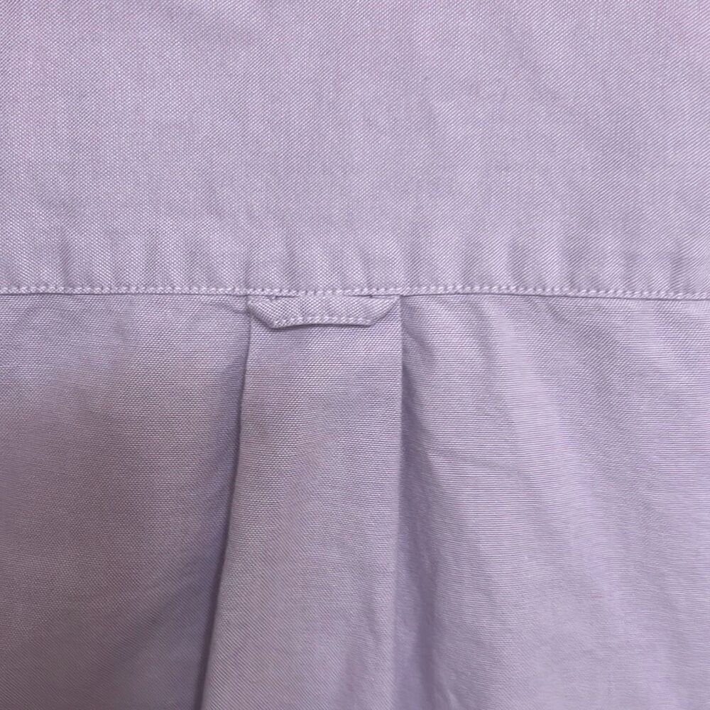 ✨L.L.Bean Organic Cotton Button-Down Lavender Sz Large Shirt✨ - Picture 9 of 9